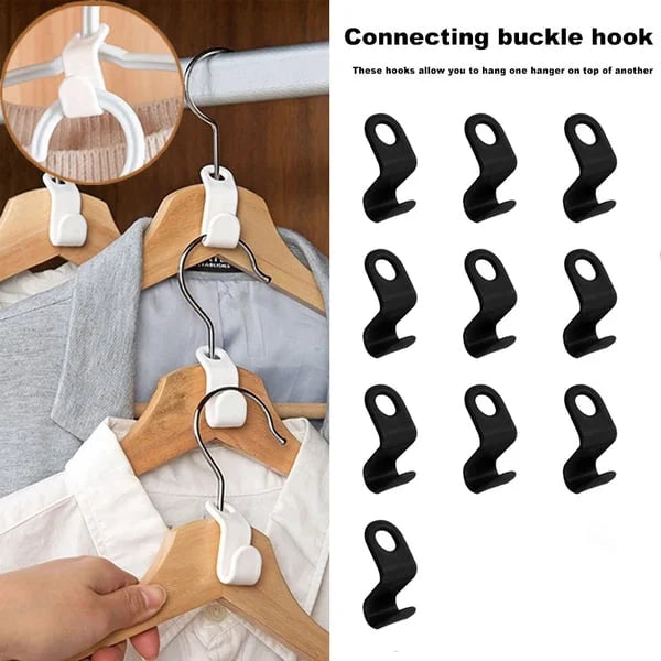 【🔥The 2024 The best closet helper】Space-Saving Clothes Hanger Connector Hooks