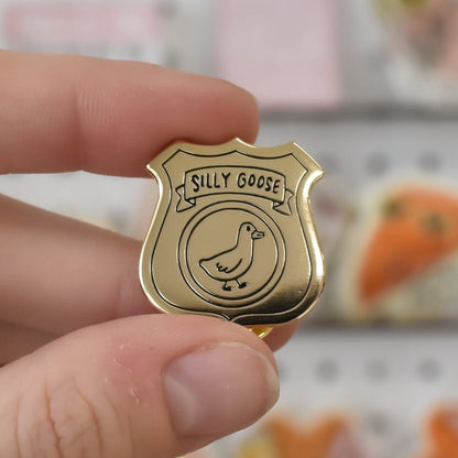 🦆🦢Silly Goose Badge Pin