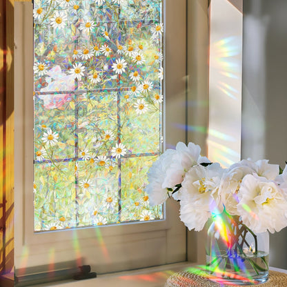 🎄Christmas Sales 49% OFF-Colorful Floral Bouquet Window Sticker