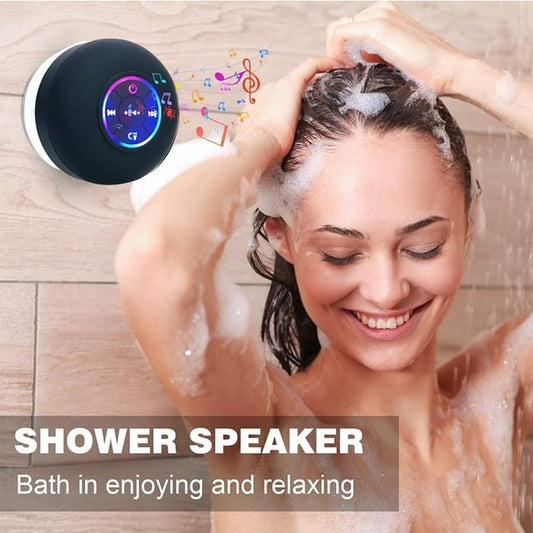 Christmas Pre-sale SAVE 49%🎄Bathroom Waterproof Wireless Bluetooth Speakers with LED Light
