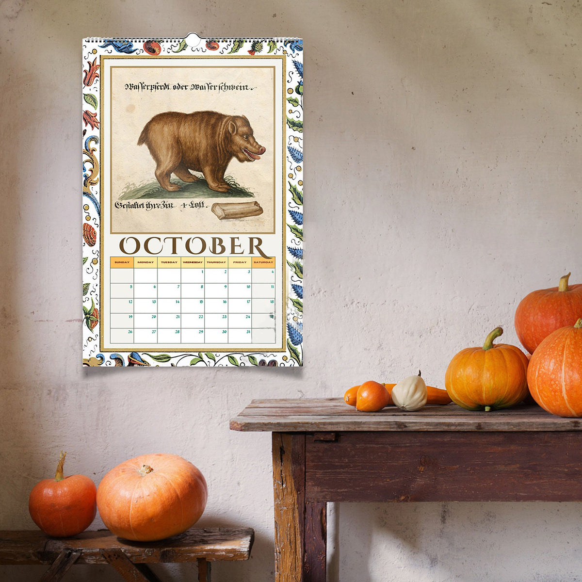 2025 Medieval Freaks Wall Calendar📅
