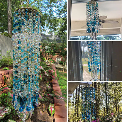 ✨Aurora Crystal Wind Chimes