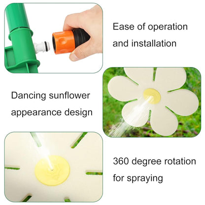 🔥LAST DAY 50% OFF🤣Crazy Dancing Flower Water Sprinkler