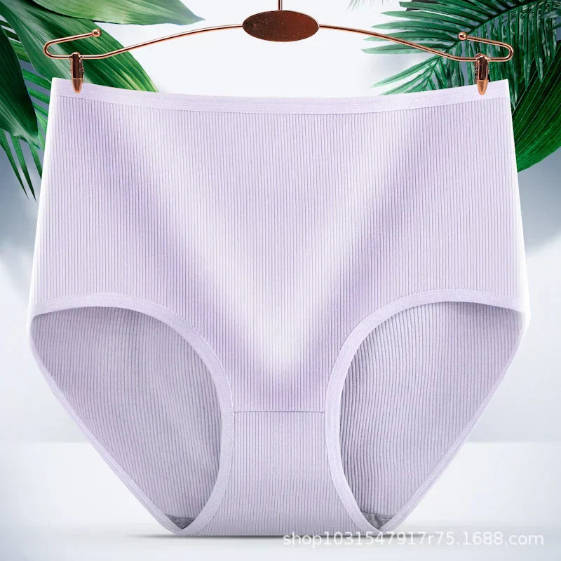 🔥🔥ladies high waist hygroscopic underwear