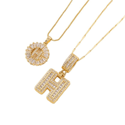 💍Last Day Only $12.99 & 2 Pack💍 Initial Letter Pendant Necklaces-Best Gift for your friends💝