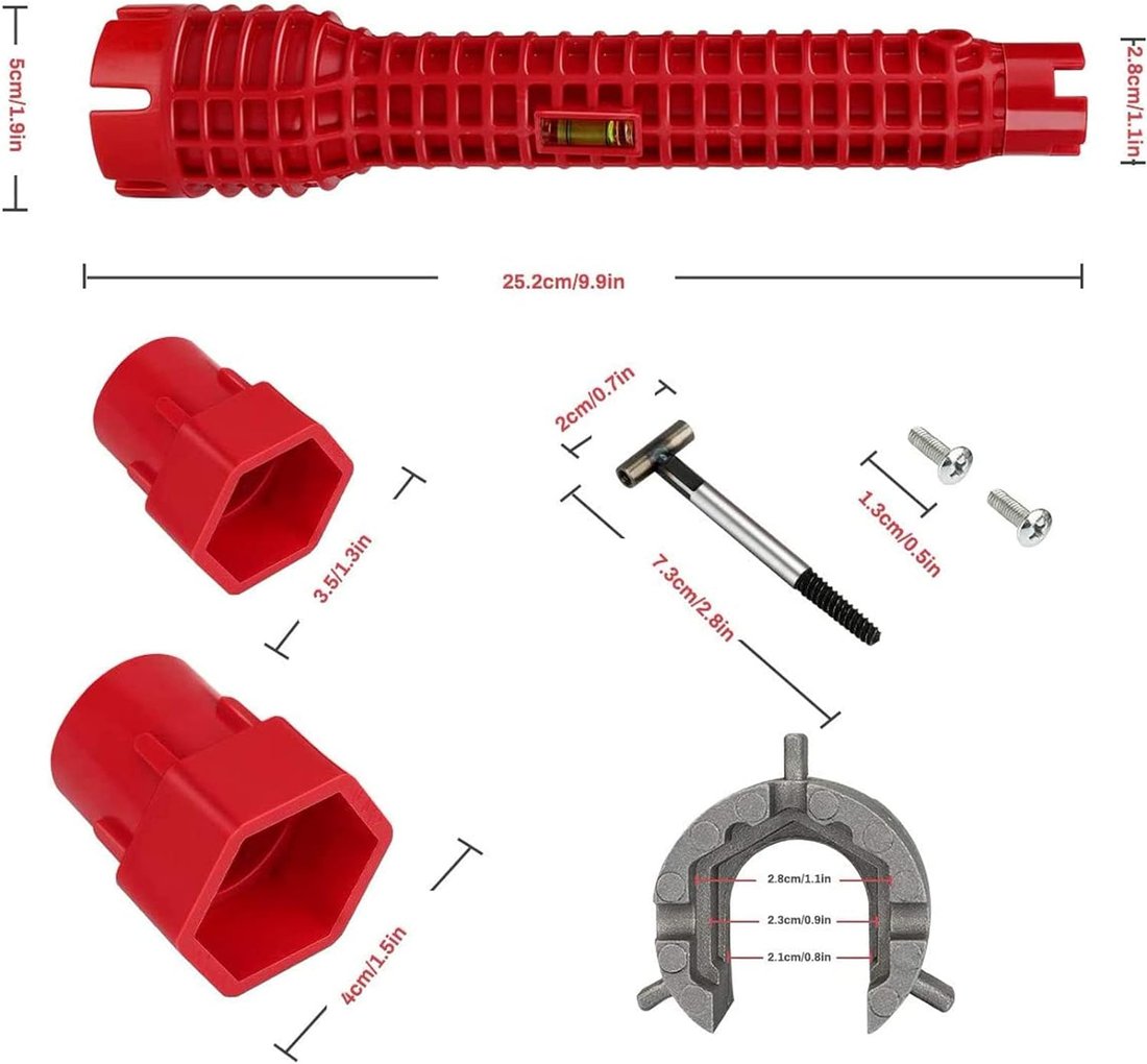 Multifunctional Sink Faucet Installation Tool