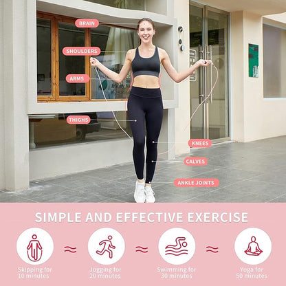 🔥Skipping Rope with Counter (Gravity Ball with/without Rope)
