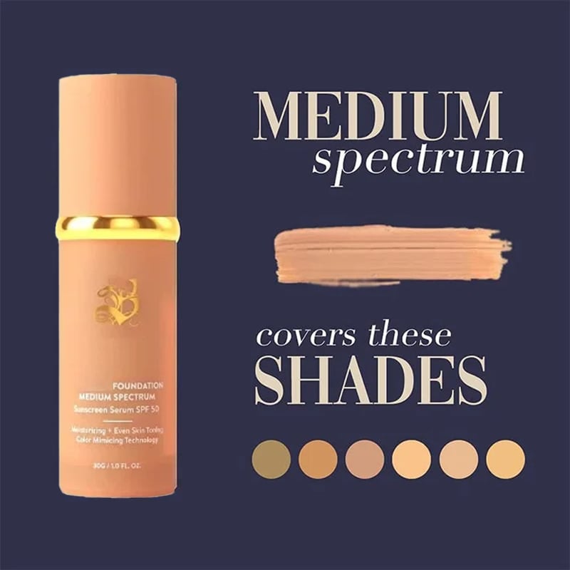 🎁 Foundation 4 in 1 - Light Spectrum