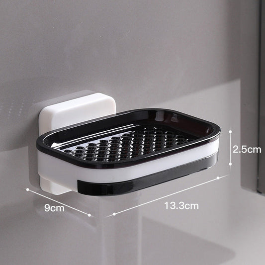 Double Soap Dish with Draining Tray