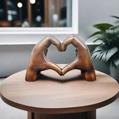 💕 Handmade Heart Statue
