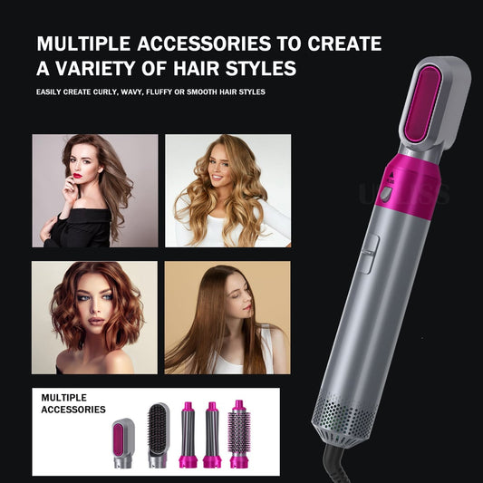 🔥Last Day 49% OFF🔥 5 in 1 Complete Hair Styler