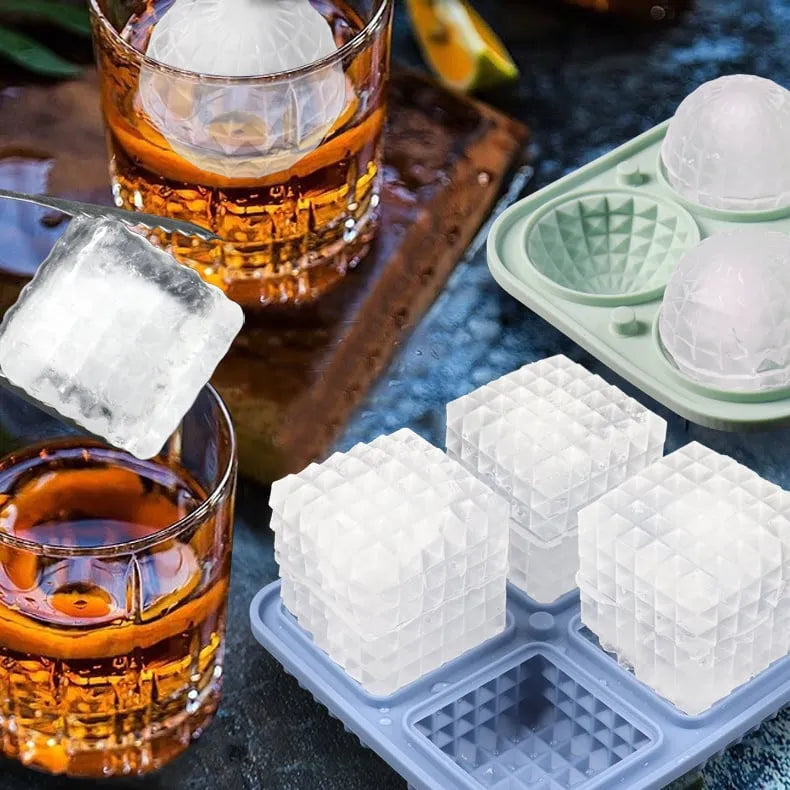 Silicone Whiskey Ice Cubes Mold
