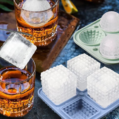 Silicone Whiskey Ice Cubes Mold