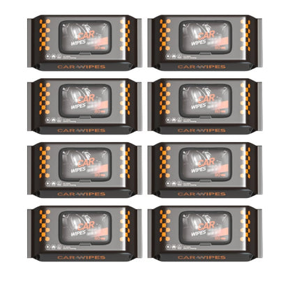 Car interior cleaning and polishing wipes（80 pcs/bag）