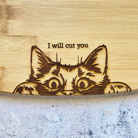 Funny Bamboo Cutting Board