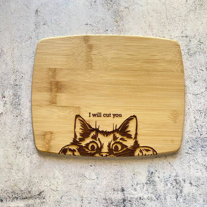 Funny Bamboo Cutting Board