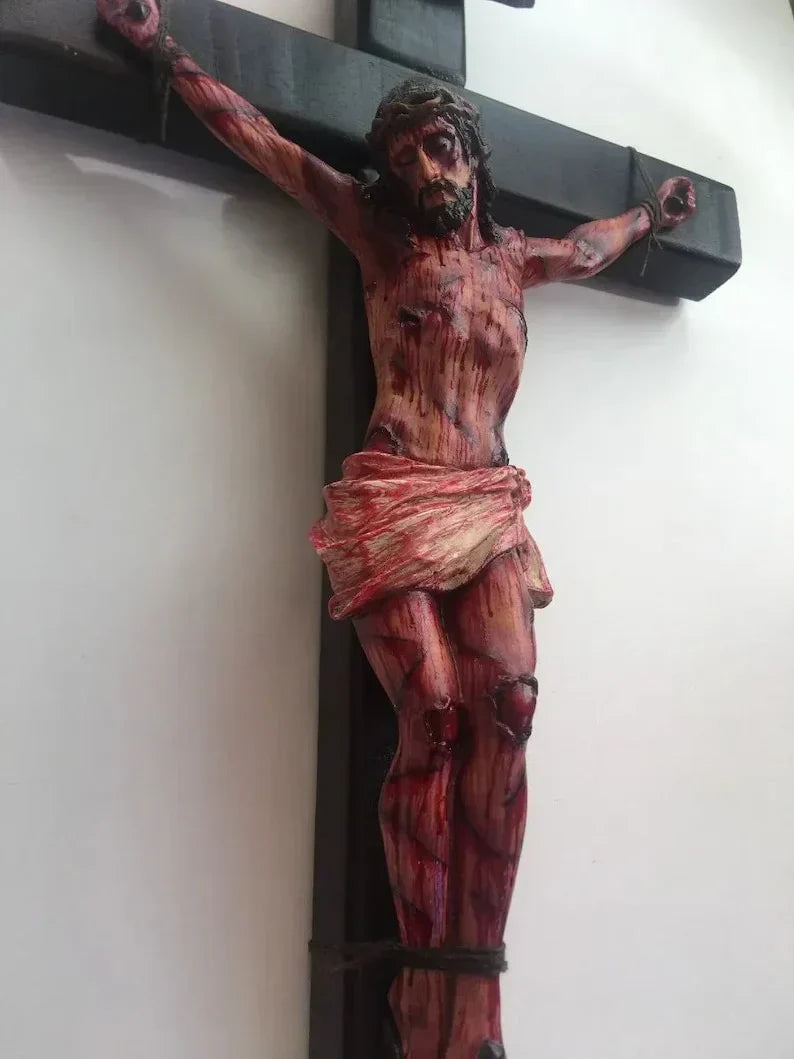 ✝️Handmade - Realistic Crucifix Christ