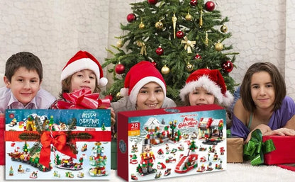 Early Xmas Sale 50% OFF-Advent Calendar Kids With Christmas Building Blocks