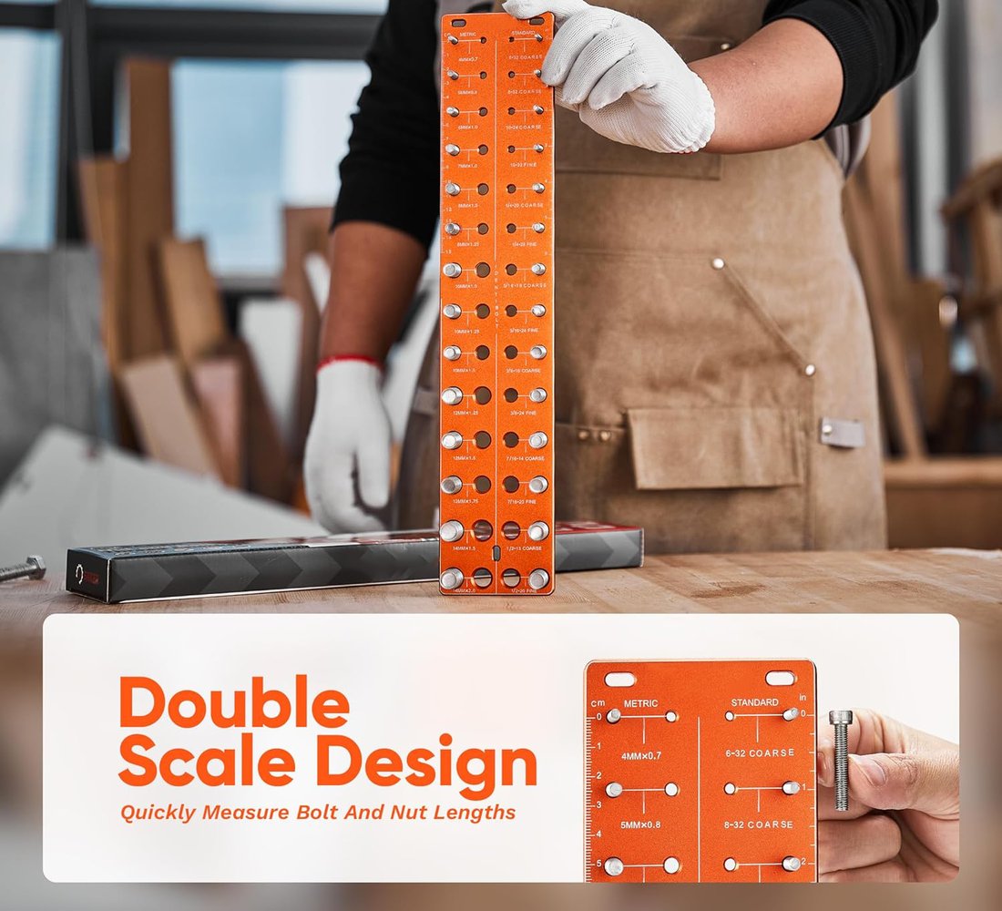 Nut and Bolt Thread Checker