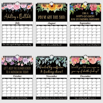 💥Last Day 49% Off💥 - 2025 Calendar for Tired-Ass Women