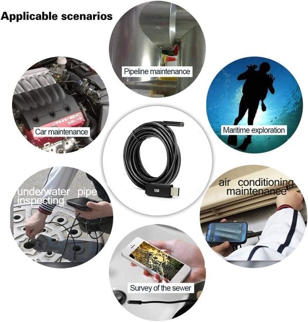 🔥USB Endoscope ( Universal across all platforms )