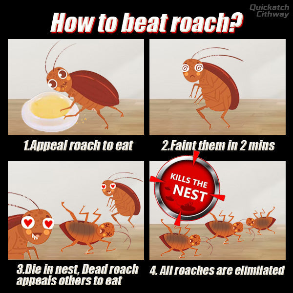 Quickatch Roach Ace Bait Station
