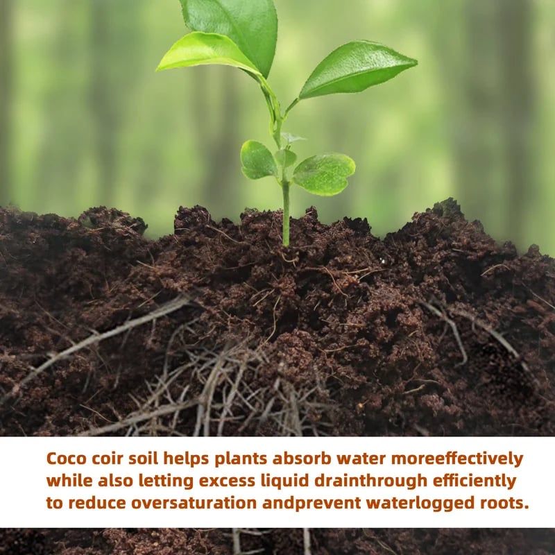 Spring Hot Sale 49% OFF✨ - Premium Organic Coconut Coir Bricks for Plants