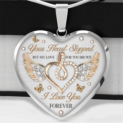 Hide My Tears | My Heart Stopped - Necklace