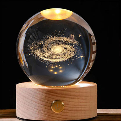 ❤️❤️ 3D Planet Crystal Ball