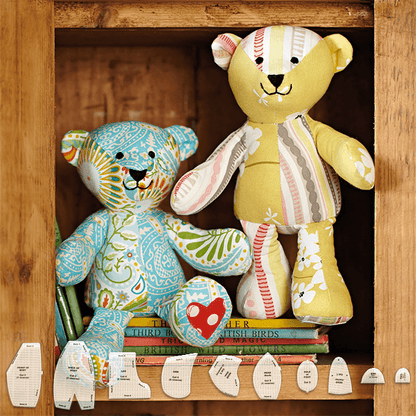🎄Memory Bear Template Ruler Set - With Instructions