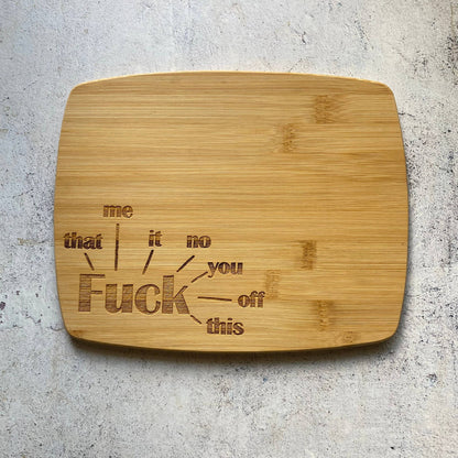 Funny Bamboo Cutting Board