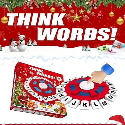 🎅Christmas Sale 49% OFF🎄🔥Word Game | Fast-Paced Family Board Game| Learning Game Great for All Ages🔥