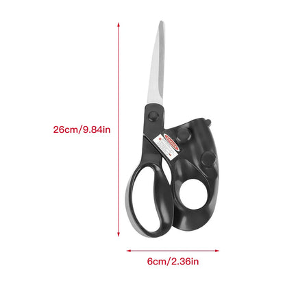 Professional laser guided scissors