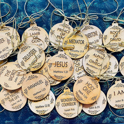 (🔥HOT SALE NOW 49% OFF) - Names Of Jesus Ornaments