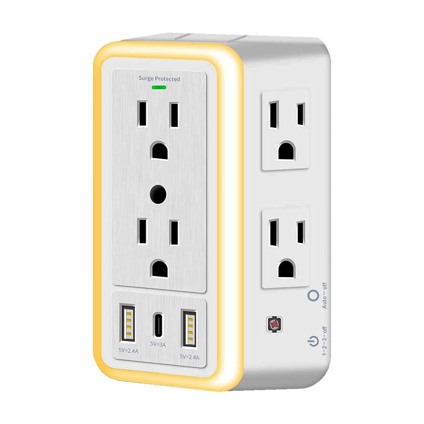 ✨ Multi Plug Outlet Surge Protector