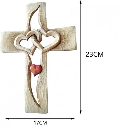 🌺HOT SALE💞Cross - Intertwined Hearts