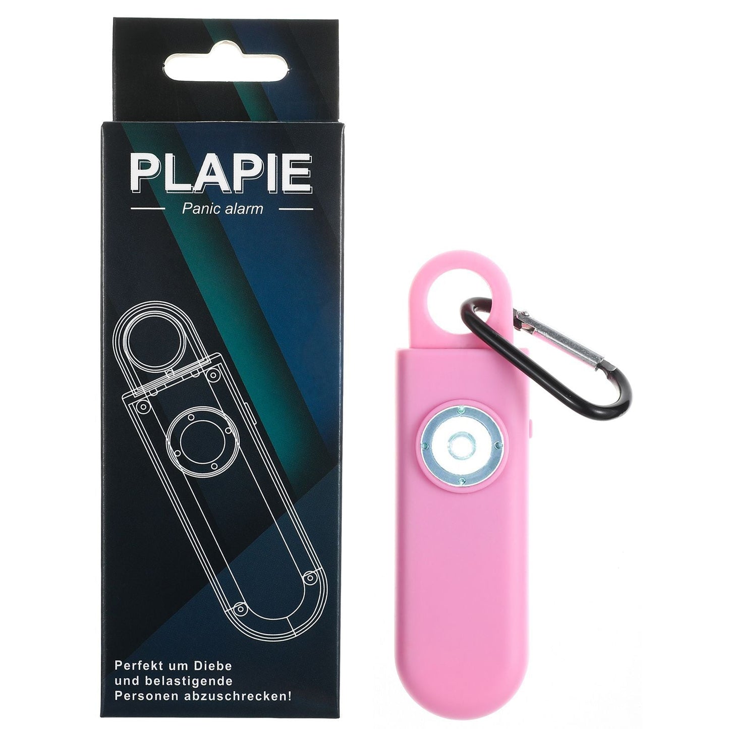 Siren Keychain Alarm with SOS LED Light