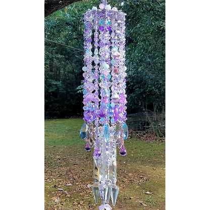 ✨Aurora Crystal Wind Chimes