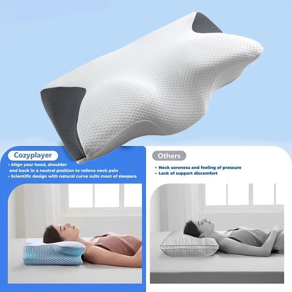 RESTRELIEF PREMIUM ERGONOMIC PILLOW