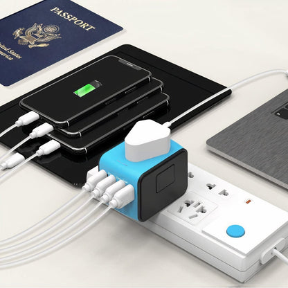 Multifunctional travel charger converter✨✨