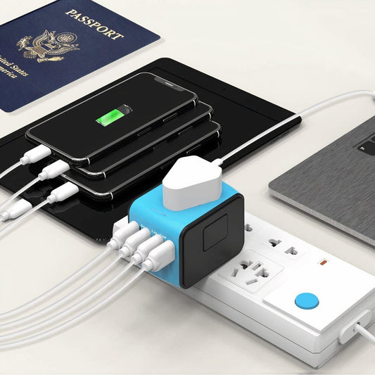 Multifunctional travel charger converter✨✨