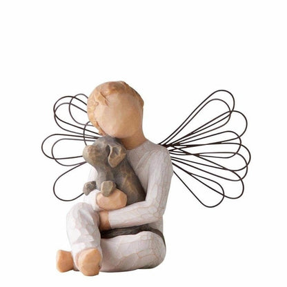 Dog Angel Figurines