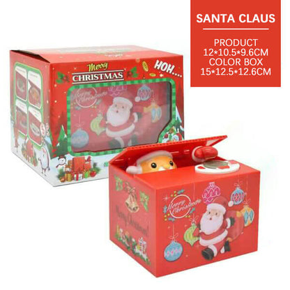 Santa Saving Money Box