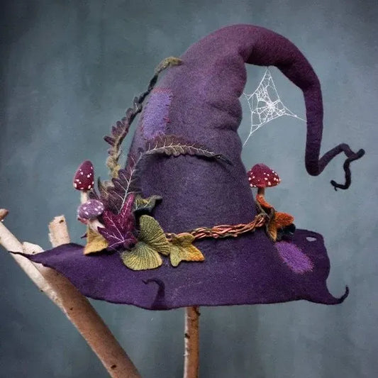 🔥Last Day Promotion 50% OFF🔥 - 🎃Halloween Party Felt Witch Hats