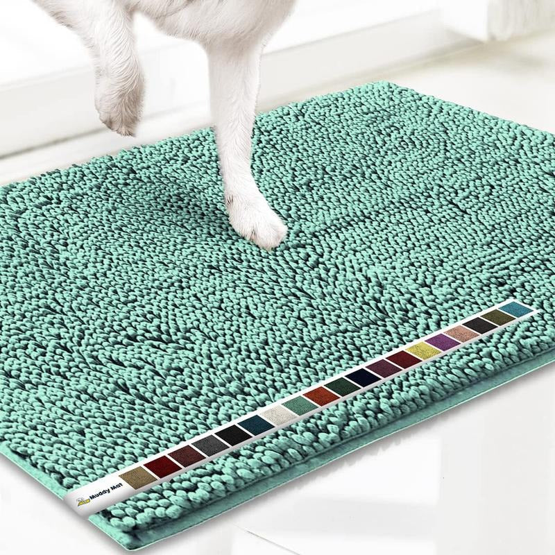 Super Absorbent Chenille Entrance Mat – Anti-Slip & Easy to Clean