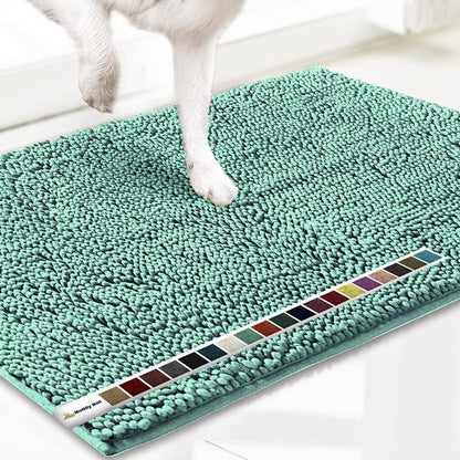 Super Absorbent Chenille Entrance Mat – Anti-Slip & Easy to Clean