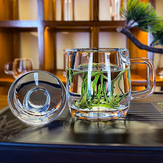 🔥Last 4 hours 57% OFF -Handmade Natural Transparent Tea Cup(10.8oz/320ml)
