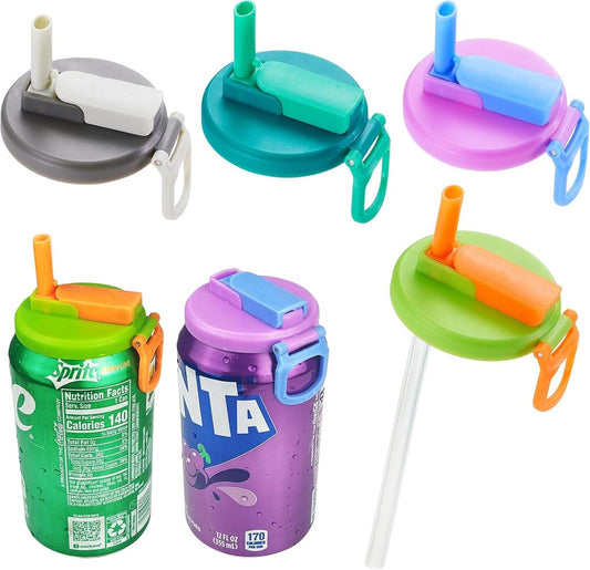 🎄Christmas Sales 49% OFF💞Straw Soda Can Lid(BUY 3 GET 2 FREE)