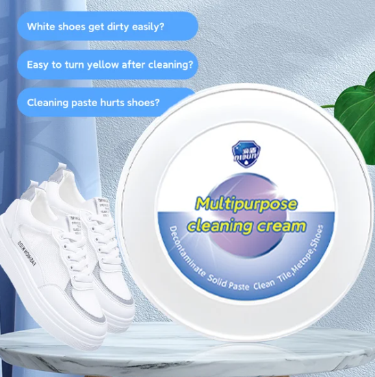 Multi-functional cleaning and stain removal cream