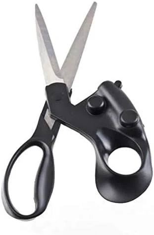 Professional laser guided scissors